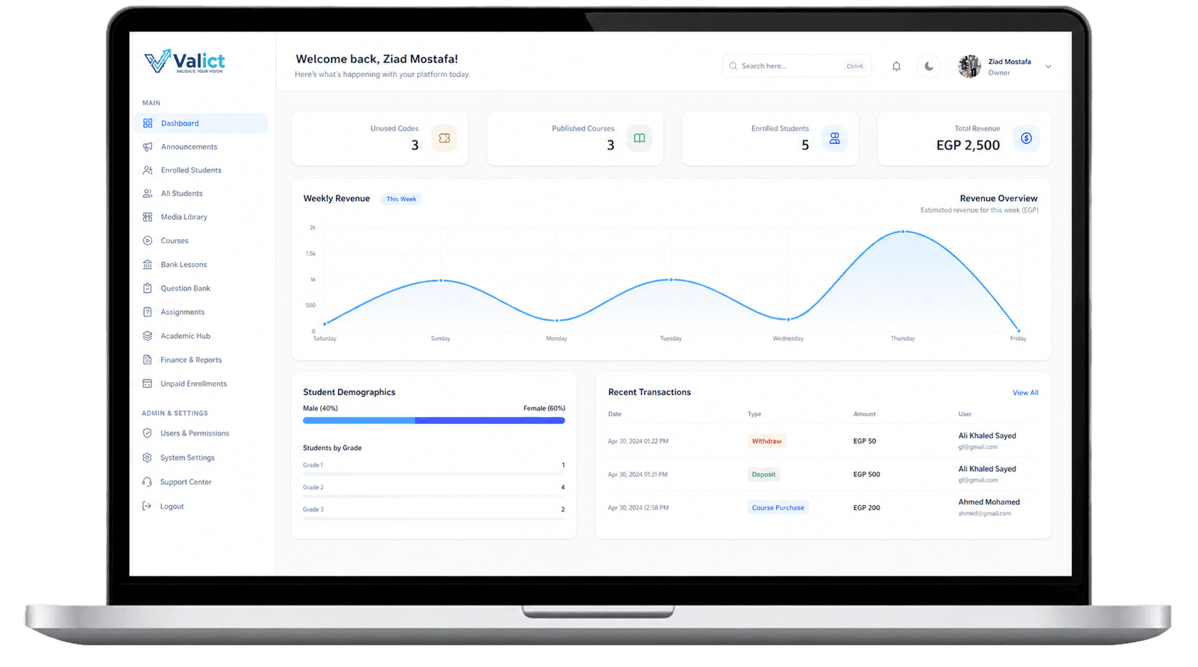Tech Dashboard